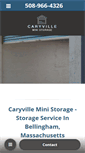 Mobile Screenshot of caryvilleministorage.com